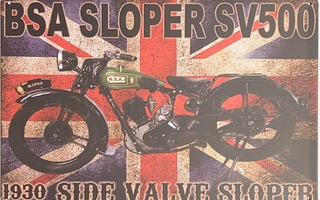 Kyltti BSA Sloper SV500