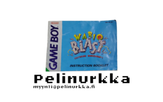 Wario Blast -pelin ohjekirja - GBC