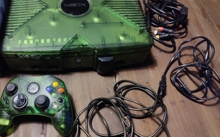 Xbox original crystal green