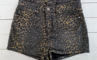 LIP SERVICE Leopardi-shortsit, S (28)