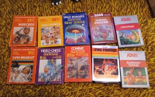 Atari 2600 pelit 10kpl