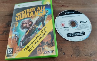 Xbox destroy all humans promo